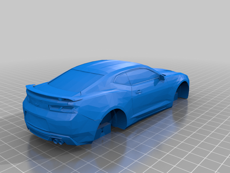 2016 Chevrolet Camaro SS Pinewood Derby Car