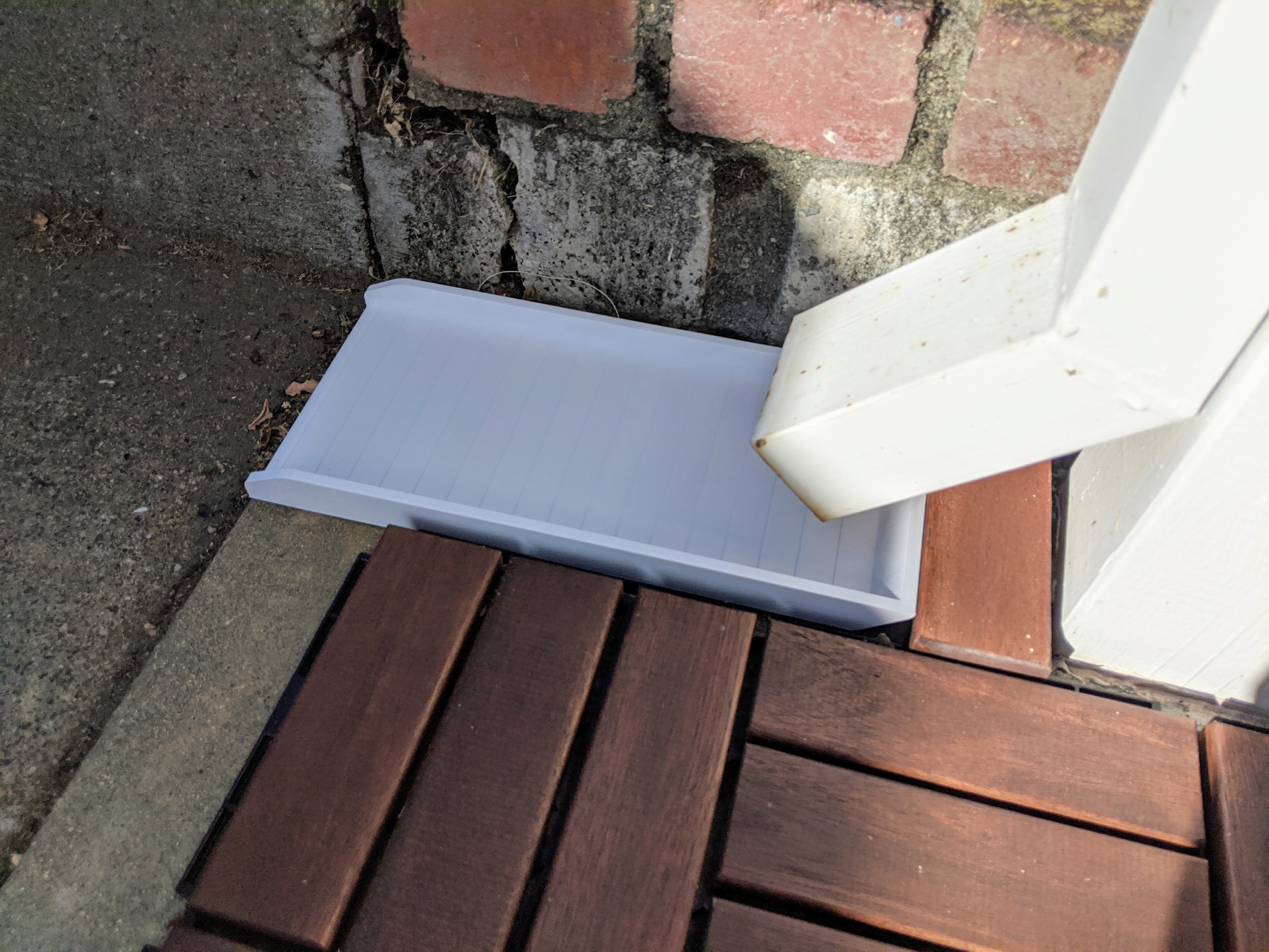 Downspout Splash Block