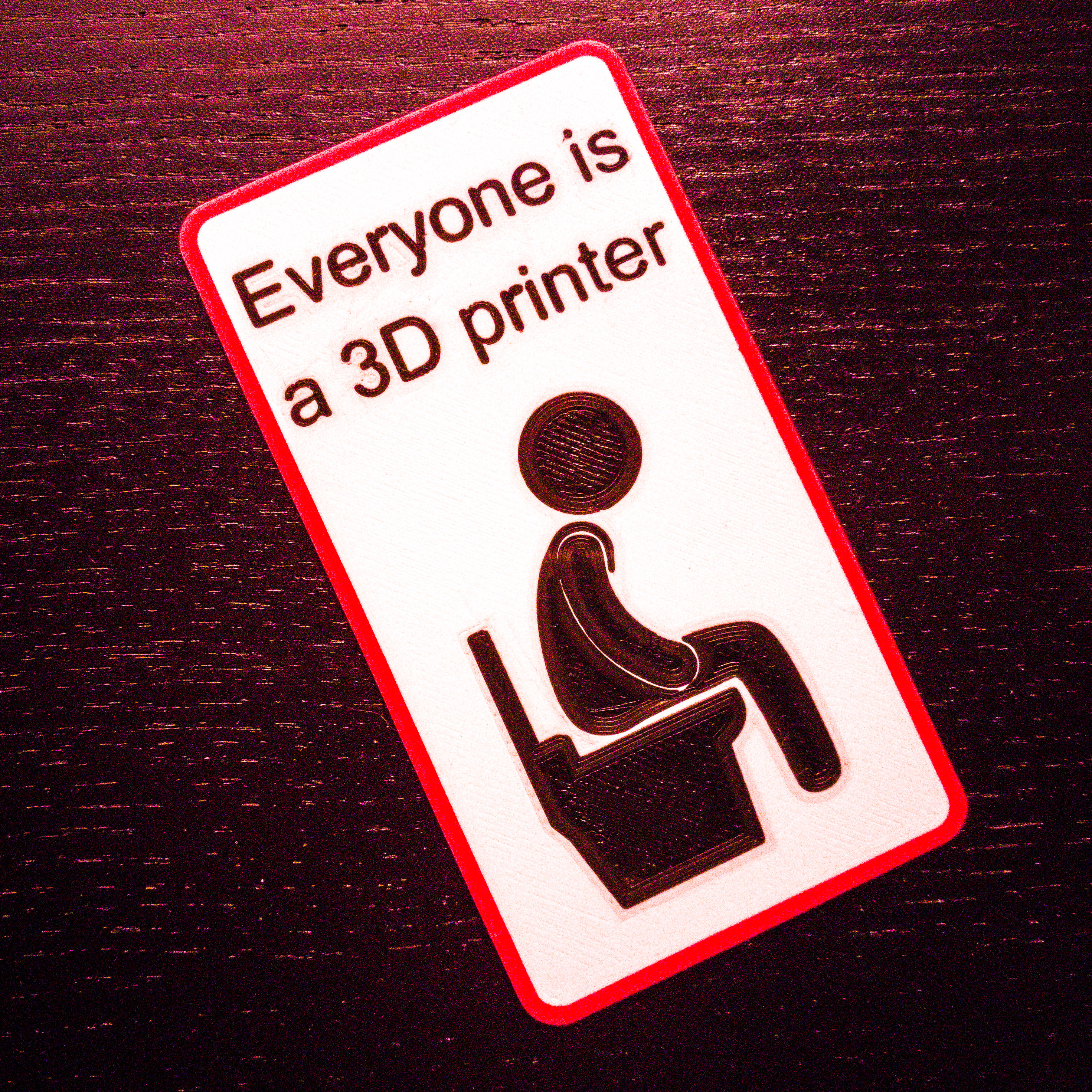 Everyone is a 3D printer, remix