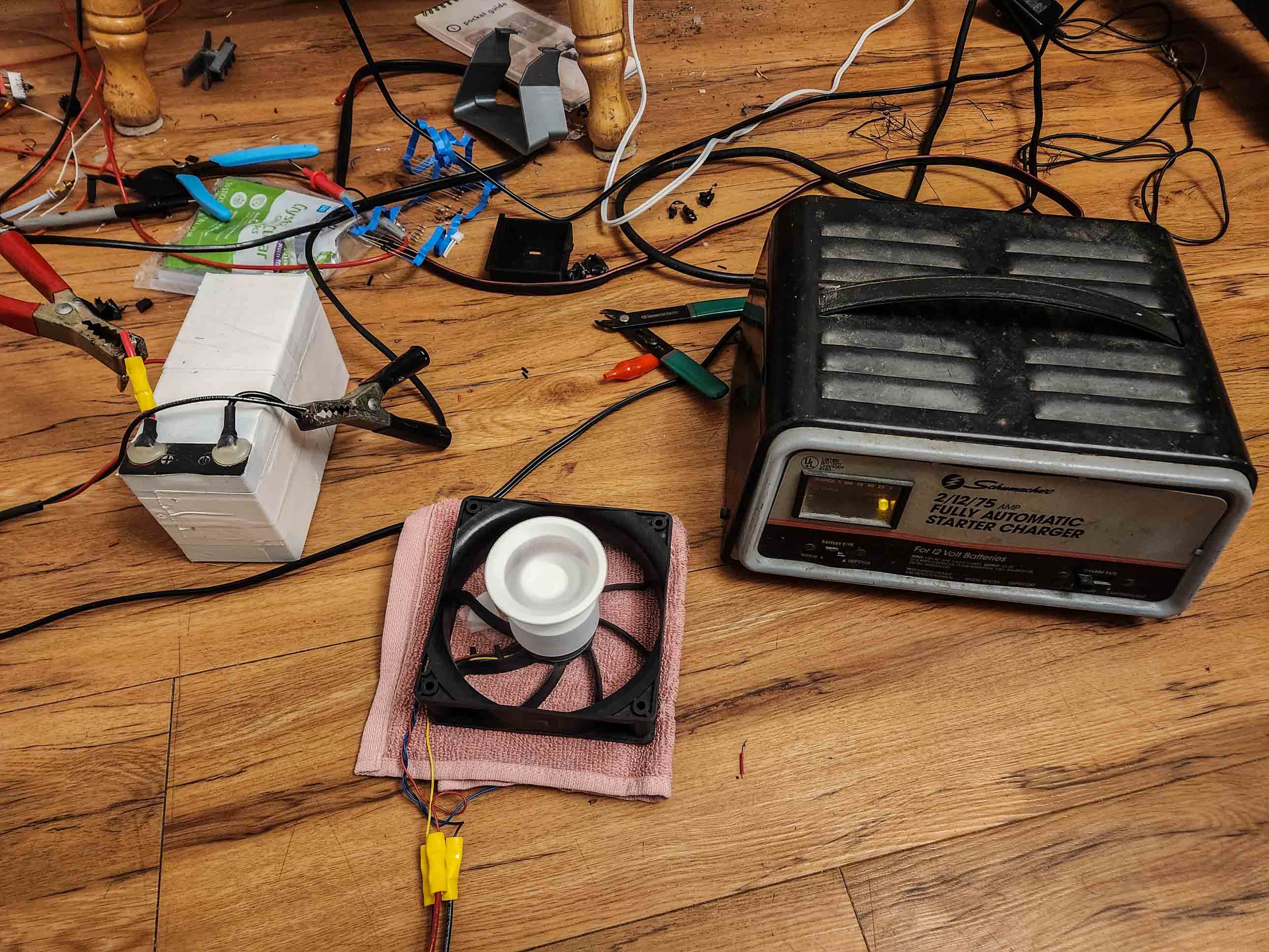 120mm PC Fan Centrifuge