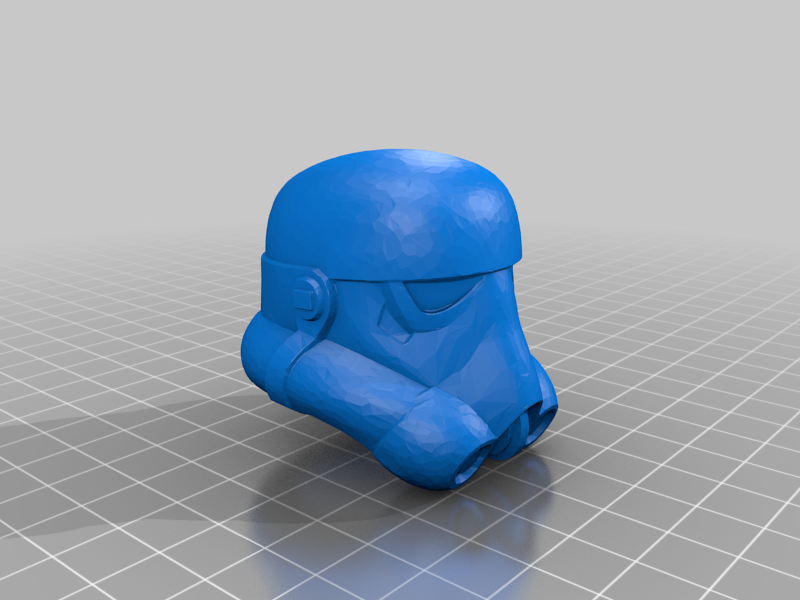Rebels Storm Trooper helmet 1/12 Scale for action figure