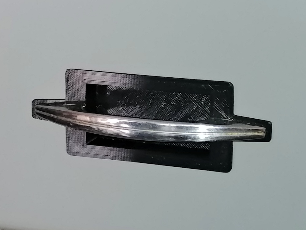 Geneva Cabinet Door Pull Backplate Insert