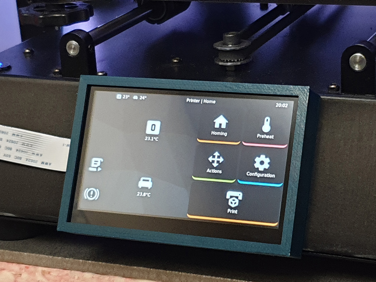 Pi 4.3 TFT Frame (+ Anycubic Mega Mount)