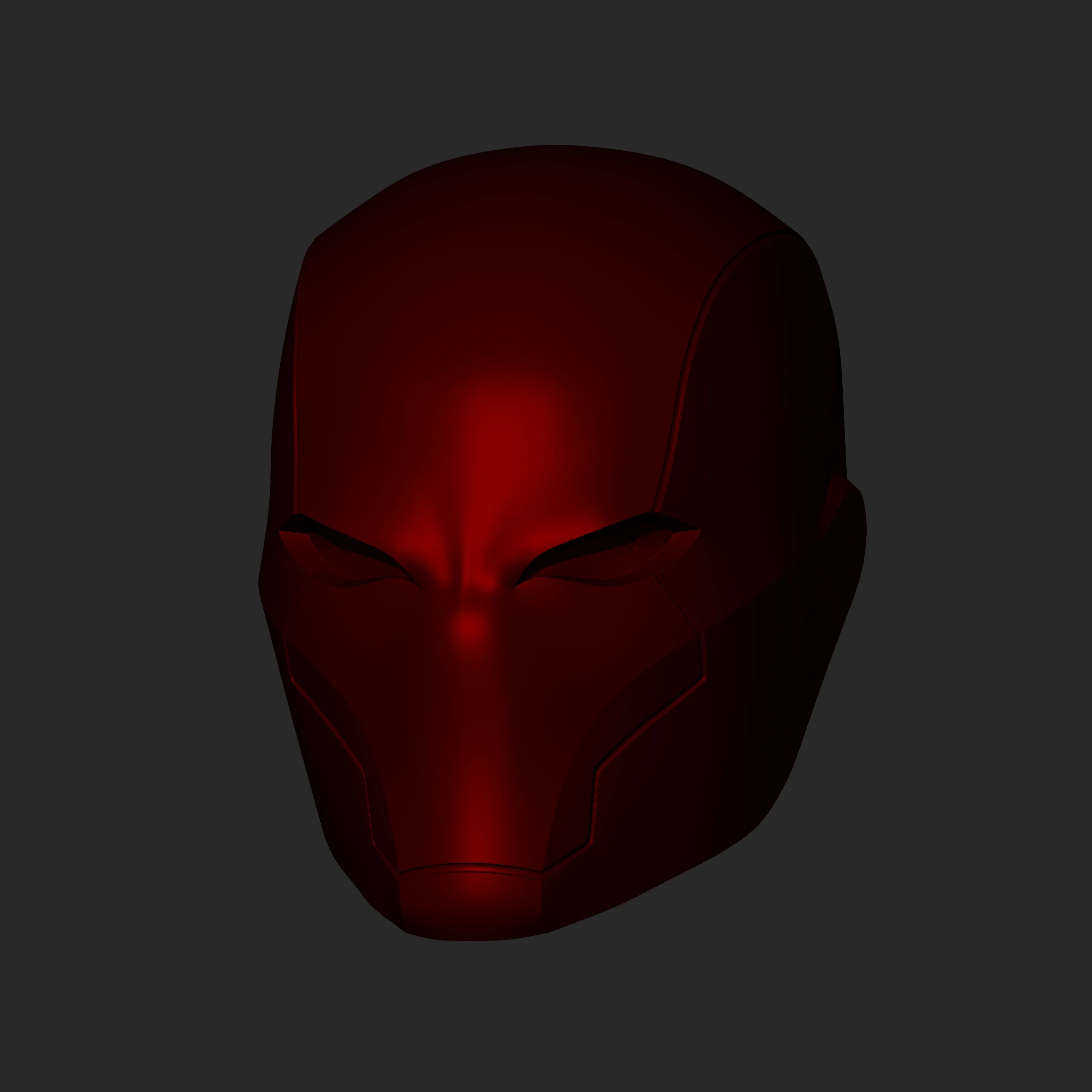 Red Hood rebirth helmet for action figures