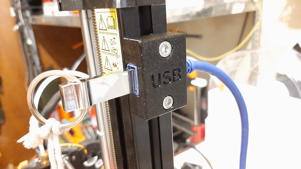 USB extension cable mount for Prusa Mini