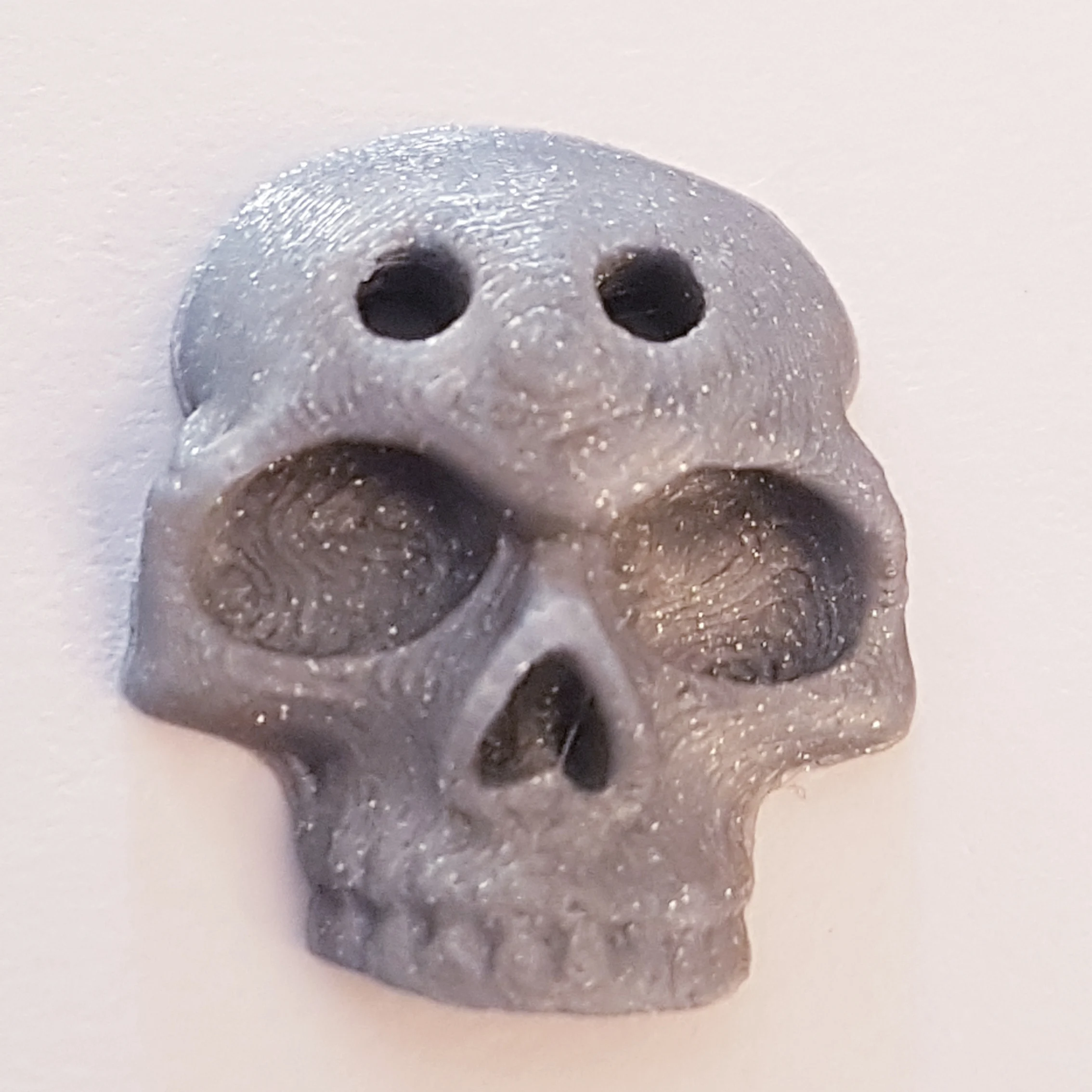 Skull Shirt Button