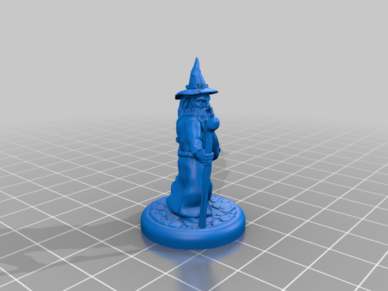 Old bard wizard