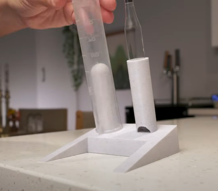 Hydrometer and Sample Jar Drying Rack