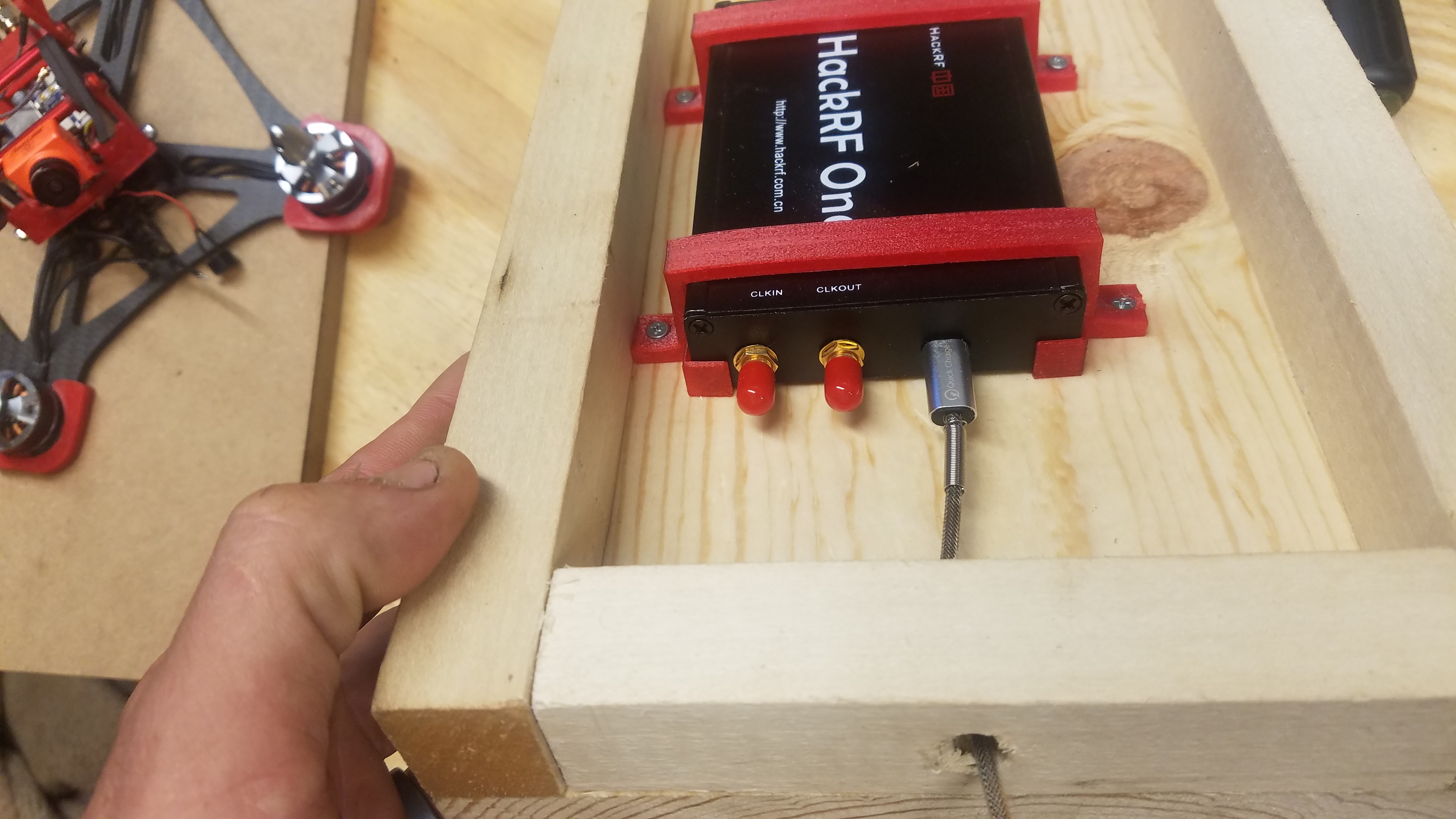 HackRF and HackRF One bracket kit