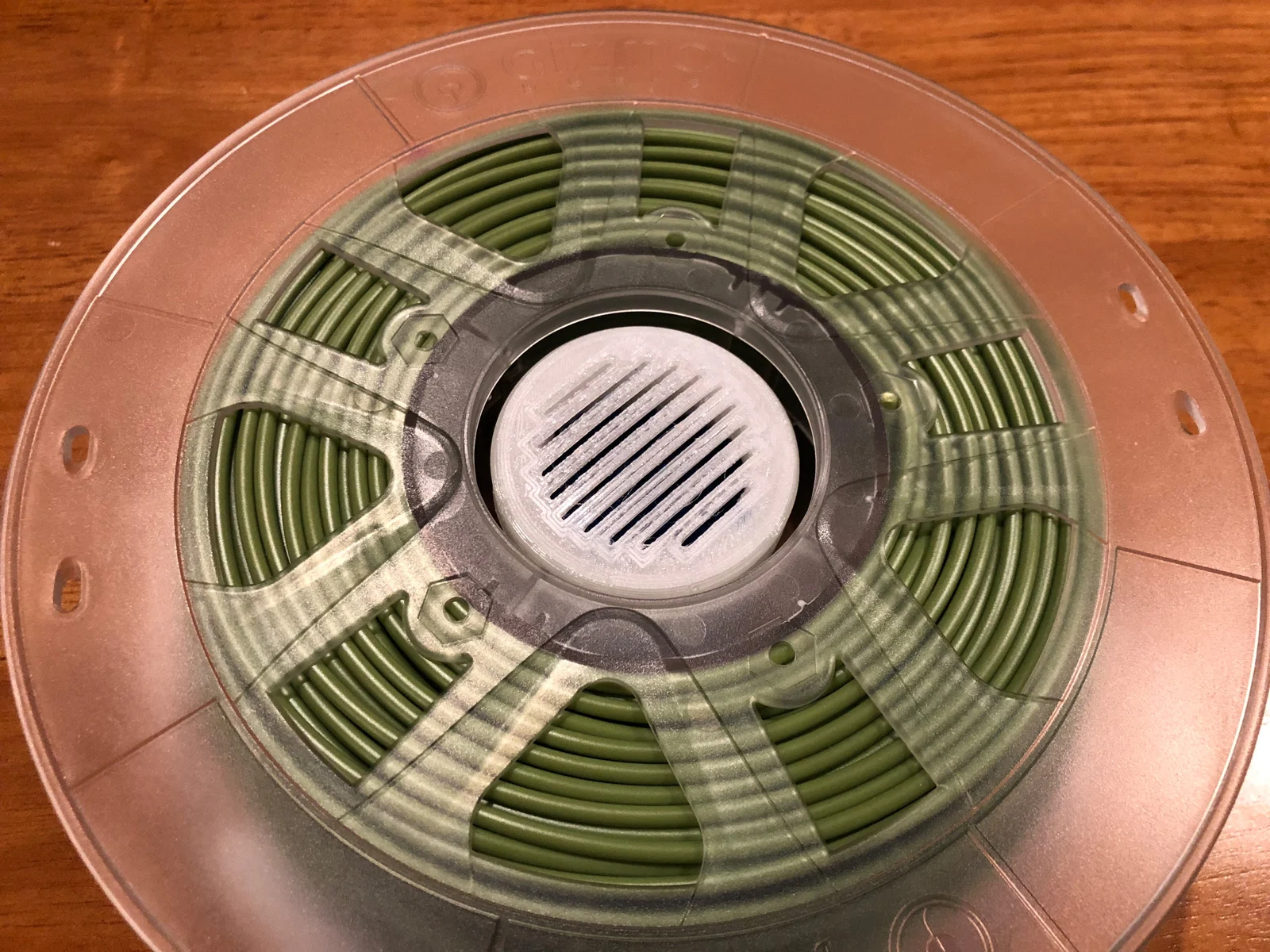 Silica Gel/Desiccant Canister for Filament Spools