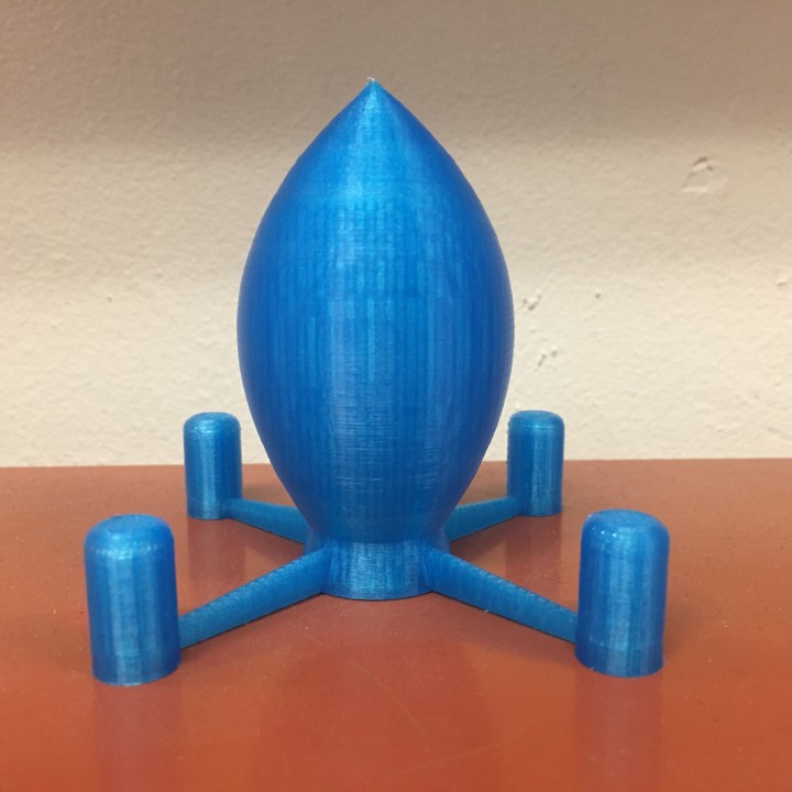 Rocket Ship Finger Hat (Elizabeth)