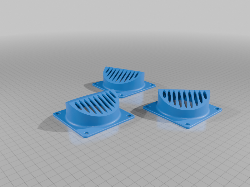 75mm Intake Grille (90, 45 and 22.5 degree offsets)