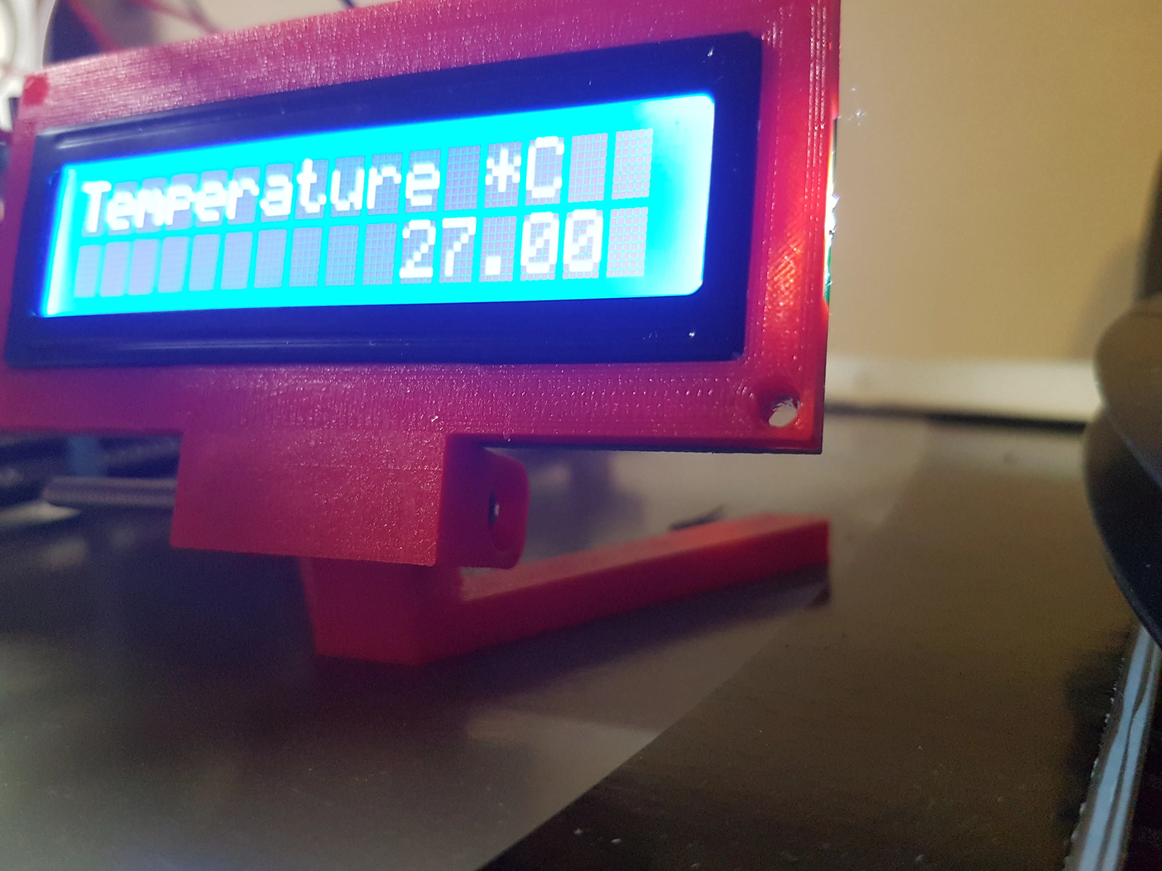 1602 LCD Mount With Swivel Viewing Angle