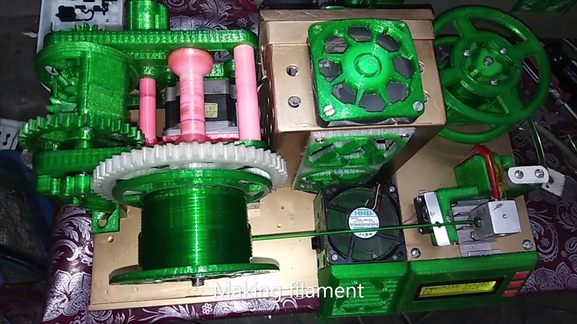 PET FILAMENT RECYCLER V 2 WITH BOTTLE CUTTING