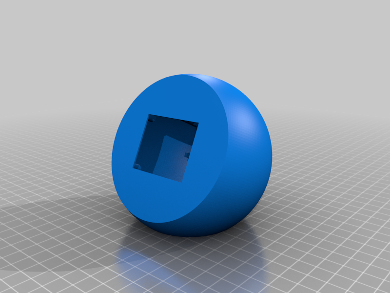 ball-shaped case with 5110 Display