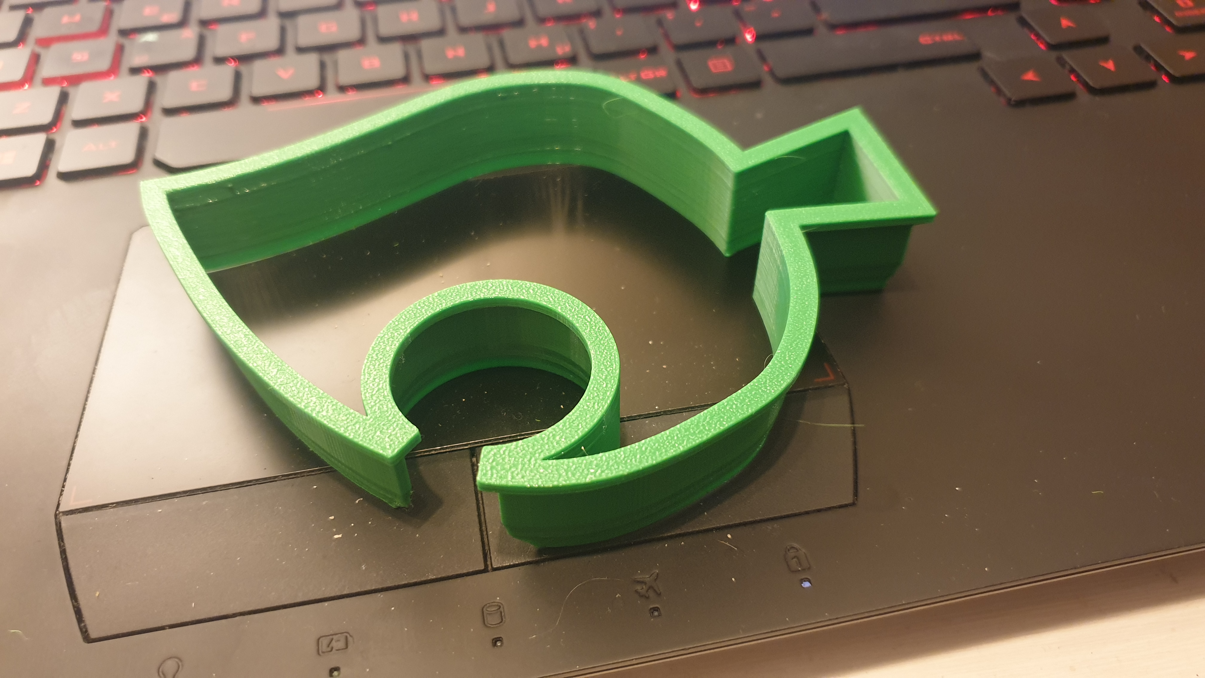 Animal Crossing cookie cutter Leaf