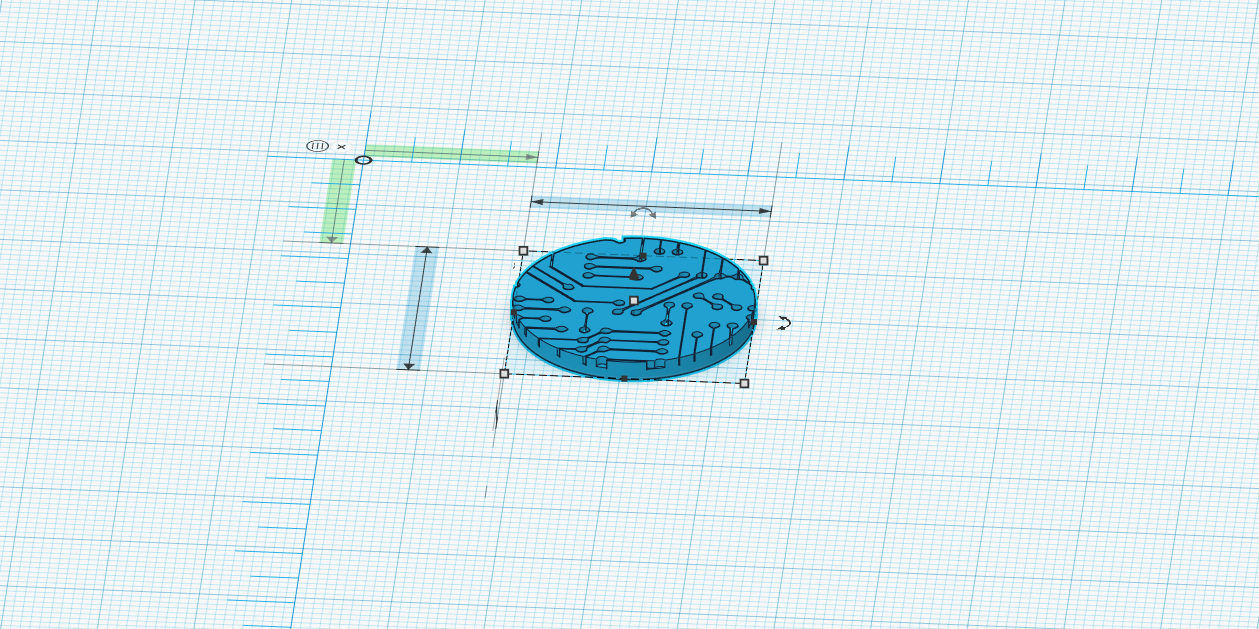Shadowrun-Cyberpunk Circuit Board Themed Miniature Bases