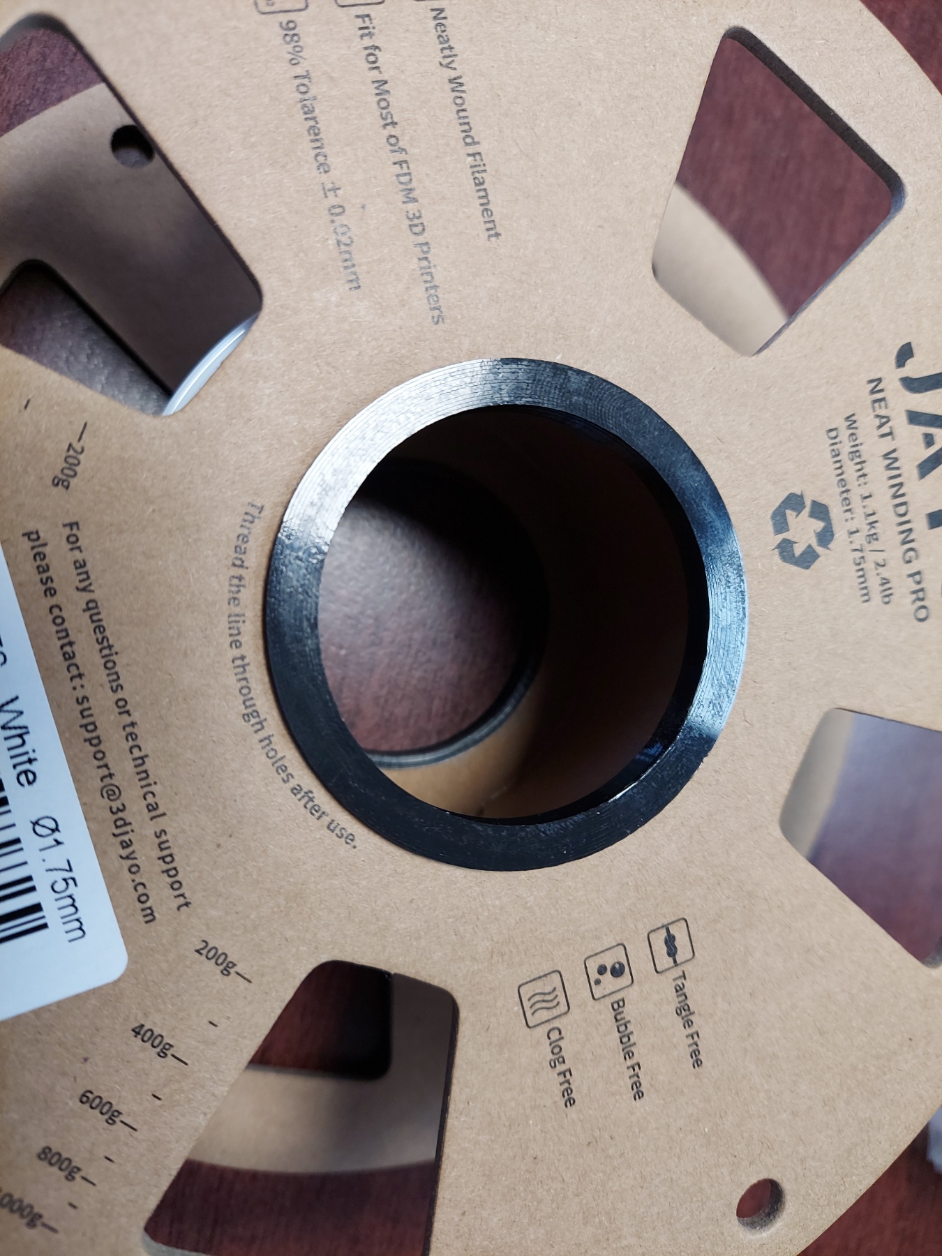 JAYO Filament paper SPOOL ADAPTER