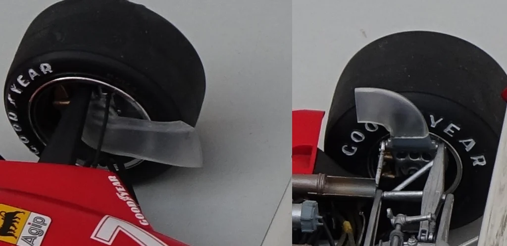 126 C2 Brake Ducts