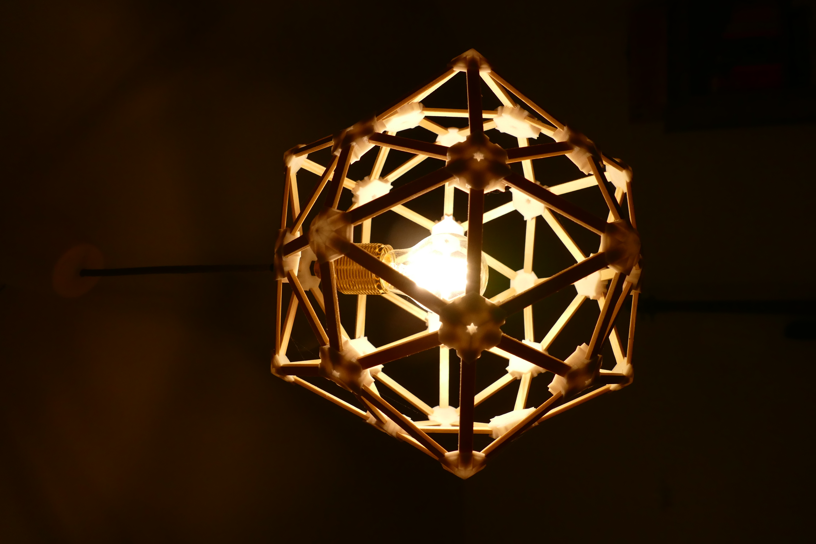 Dodecahedron lamp