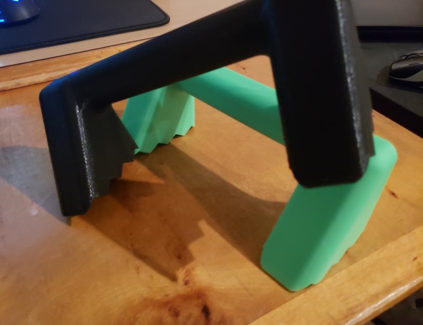 Push-up Bars with Carpet Grip