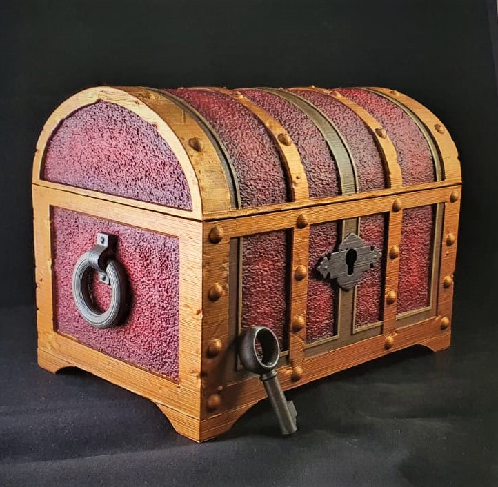 Treasure chest Version 2 - Working Lock