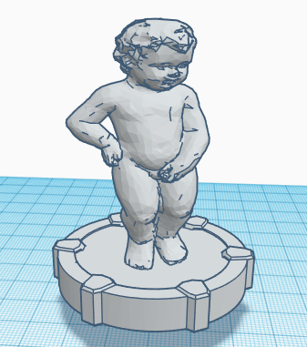 manneken pis extruder knob