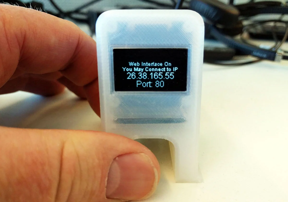 3D Printer Monitor for OctoPrint Wemos D1 ESP8266