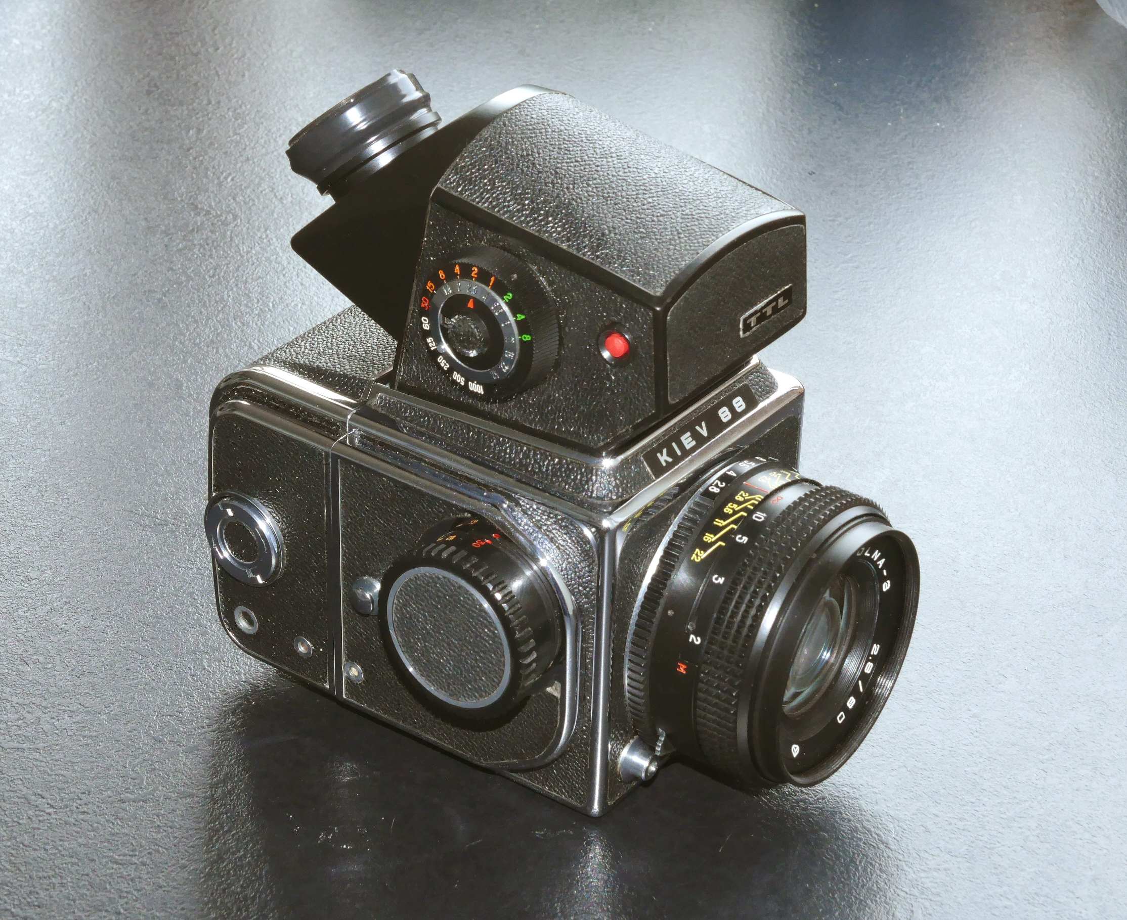 Kiev 88 dustcap for prismatic viewfinder, Prismensucher Staubkappe