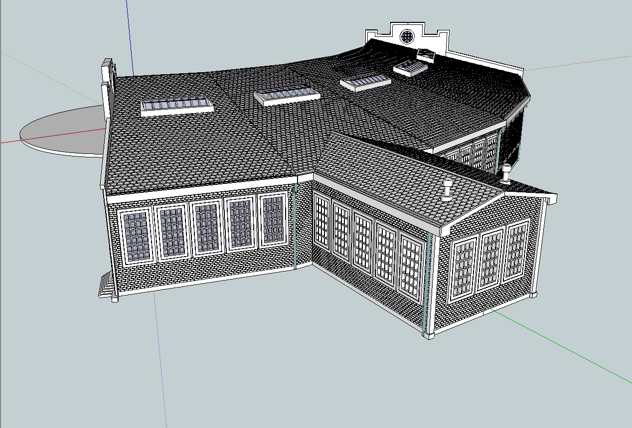 HO Scale Roundhouse Extension