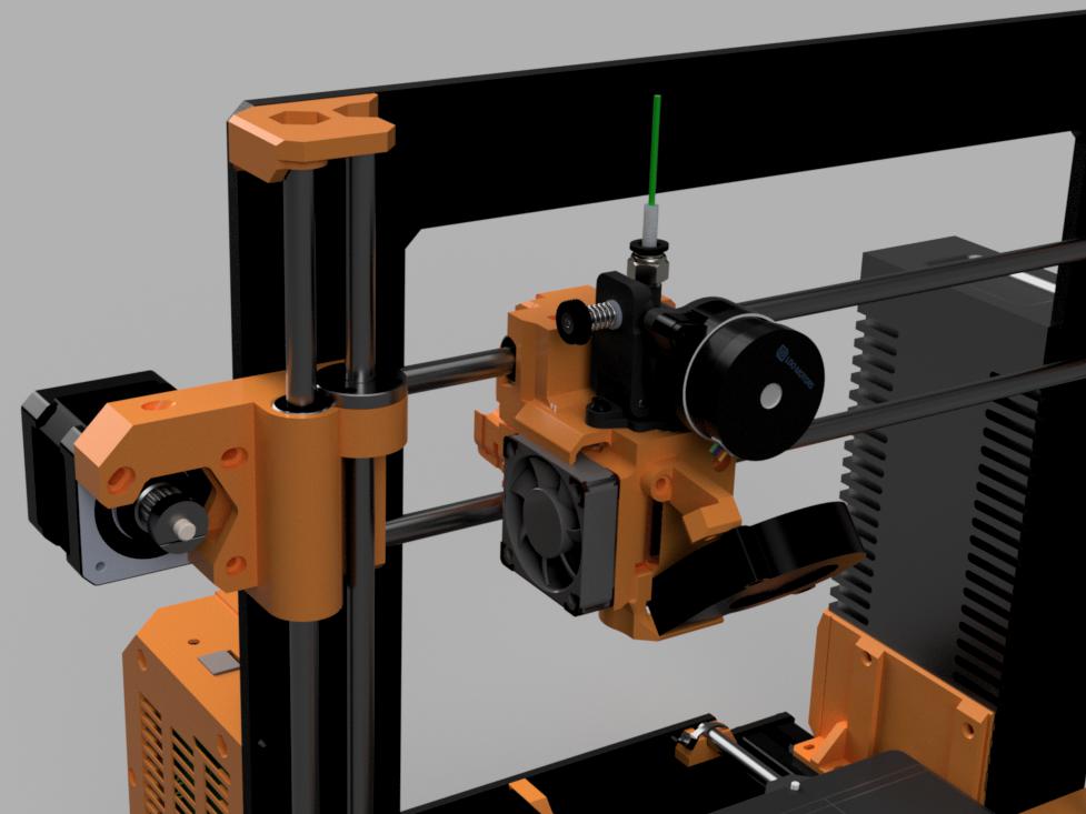Orbiter adapter for Prusa MK3S