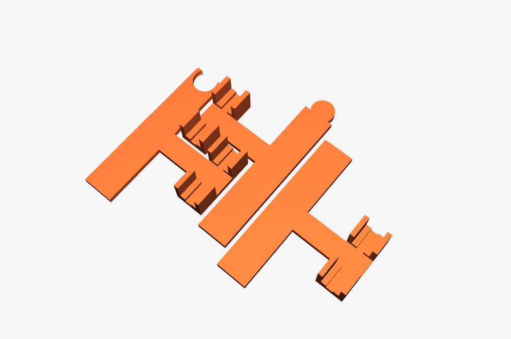 Anycubic Kobra 3 - LED Lightbar holder