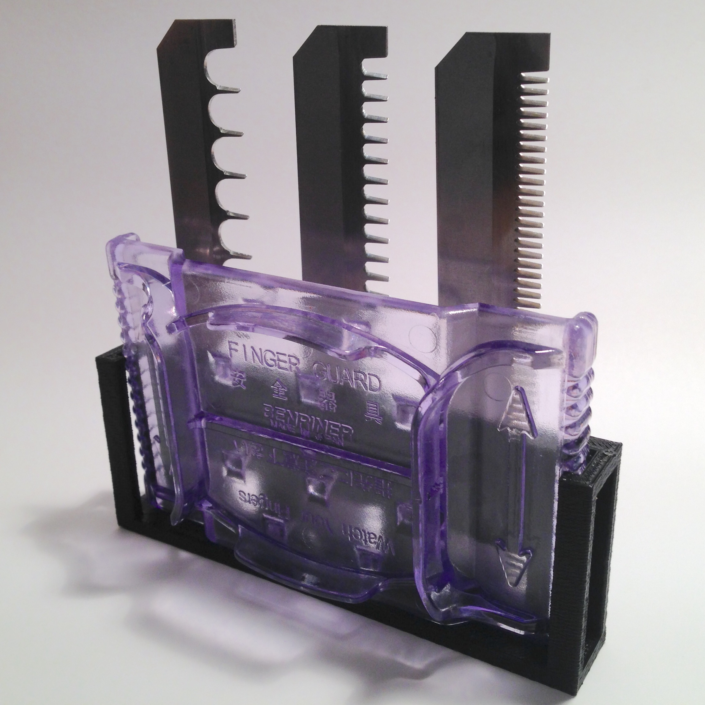 Benriner Mandolin Slicer Finger Guard and Blade Holder