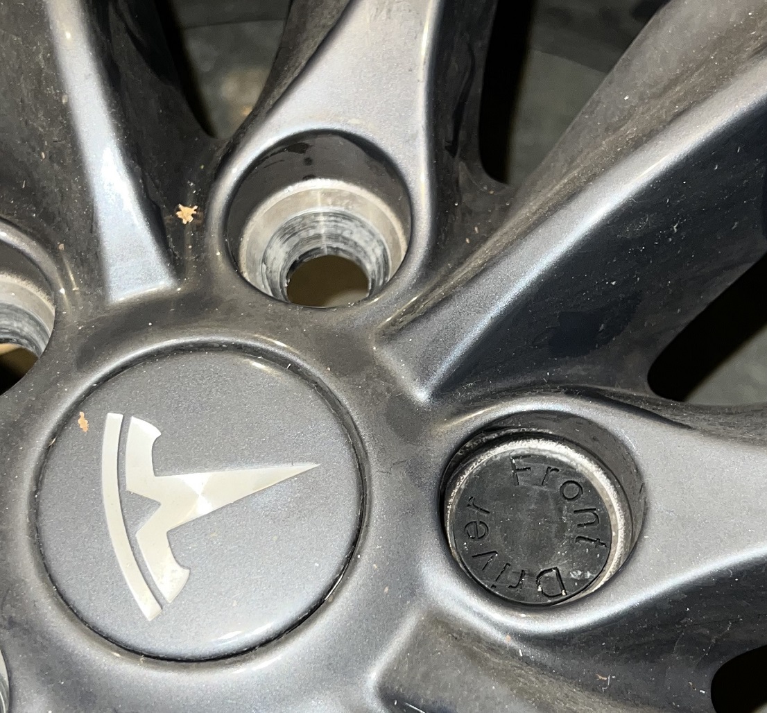 Tire Change Lug Hole Tags