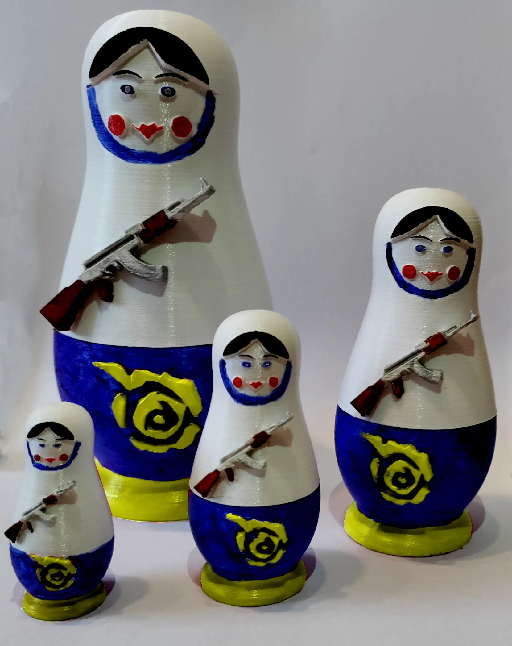 Matryoshka doll - Ukraine Defender