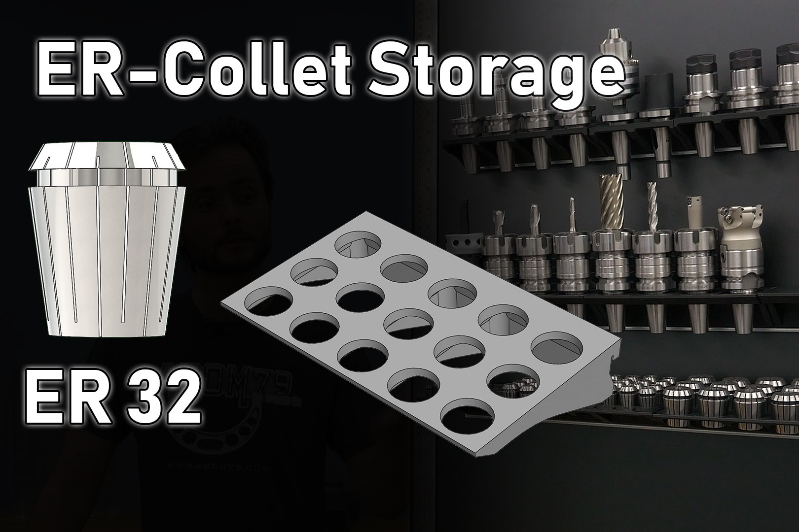 DIN-Rail Storage | ER32 Collets