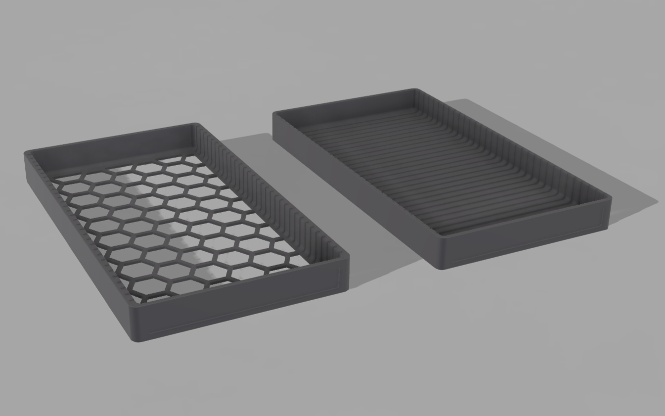 Modular 3D Printed DIMM RAM Tray (Up to 32 DIMMs – DDR3/DDR4/DDR5 Compatible)