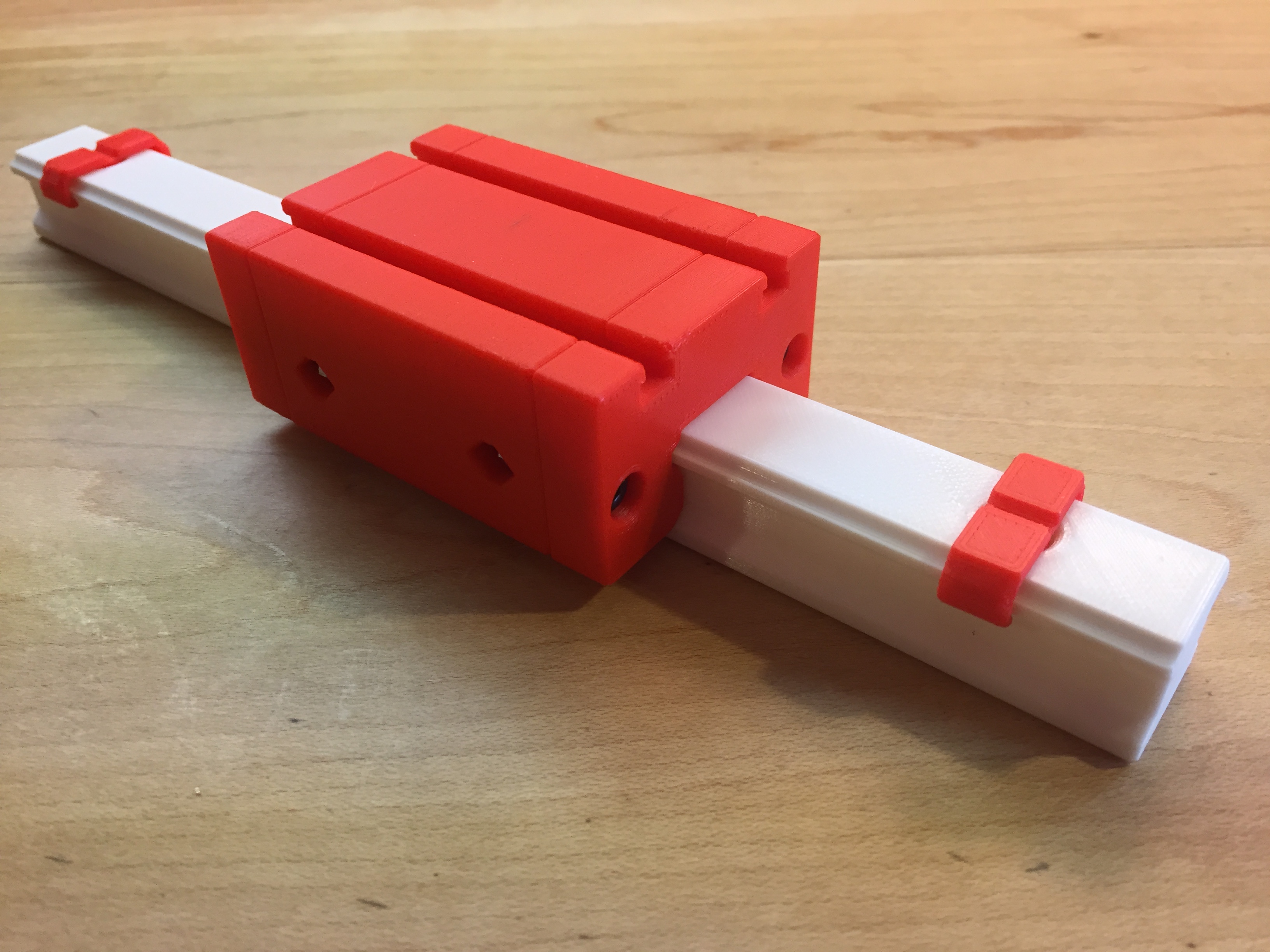 Four Row Linear Bearing Rail