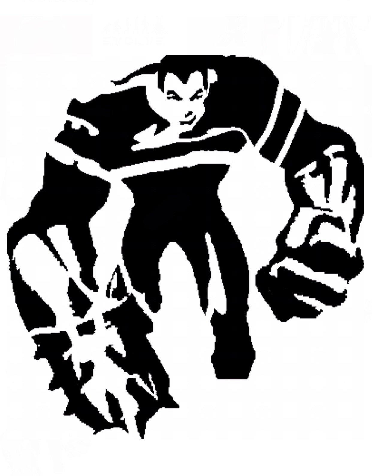 The Sandman Stencil