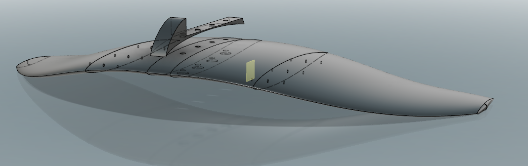 SUP hydrofoil wing