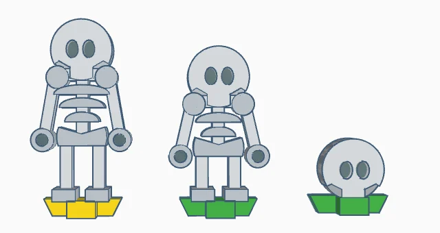 Flatminis Continued - Skeletons
