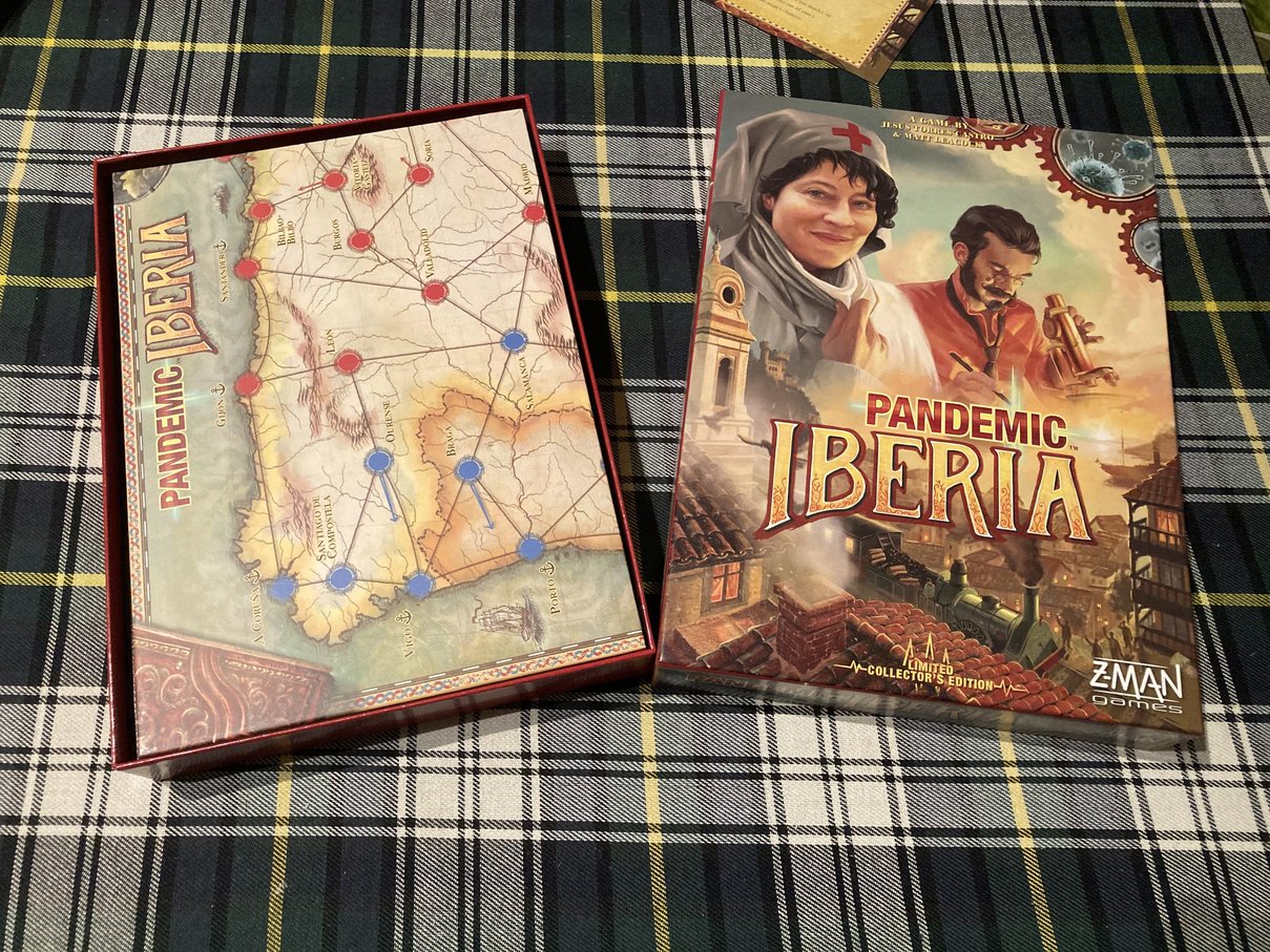 Pandemic Iberia Organizer Insert