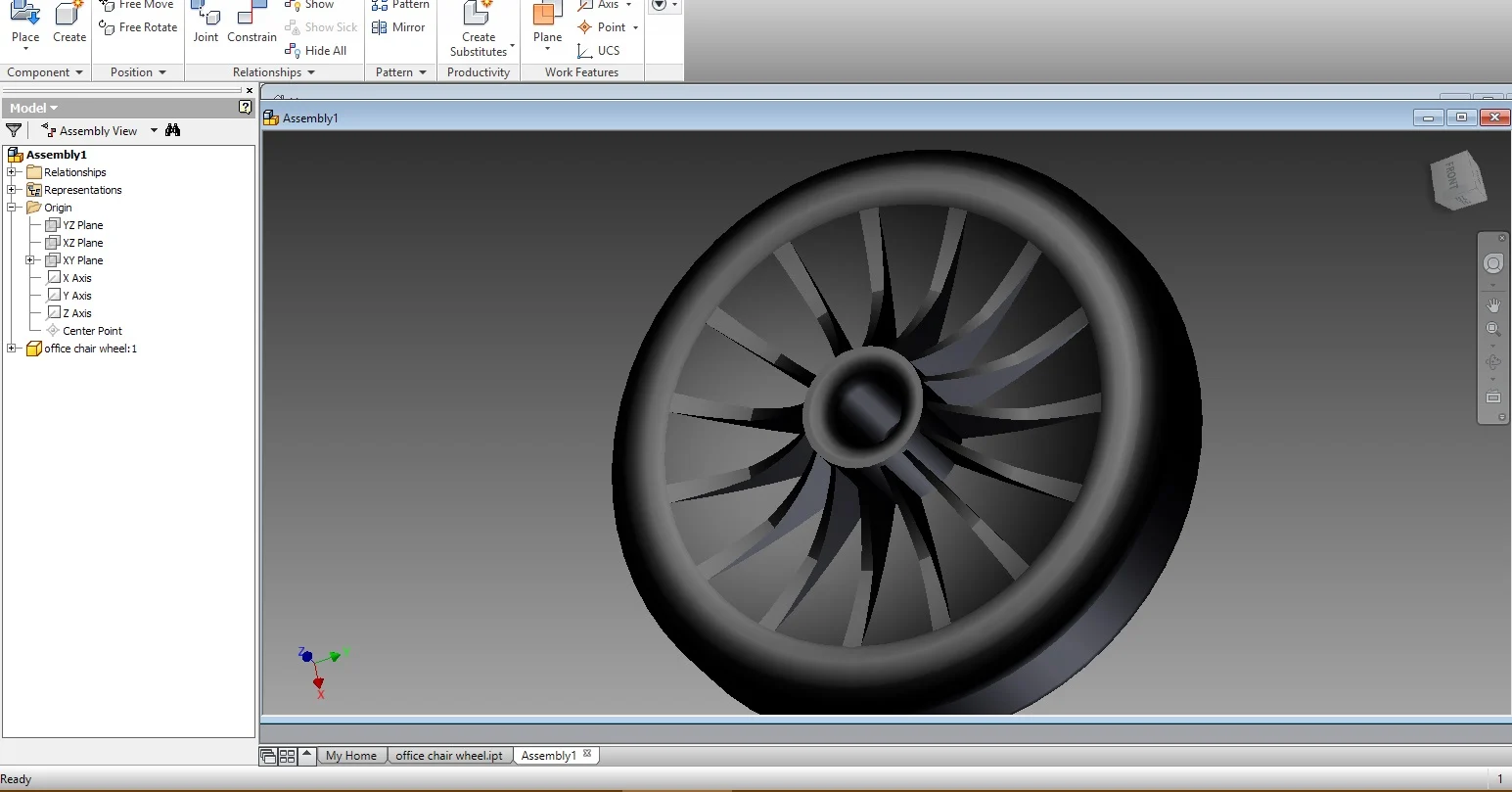 Office Chair Wheel