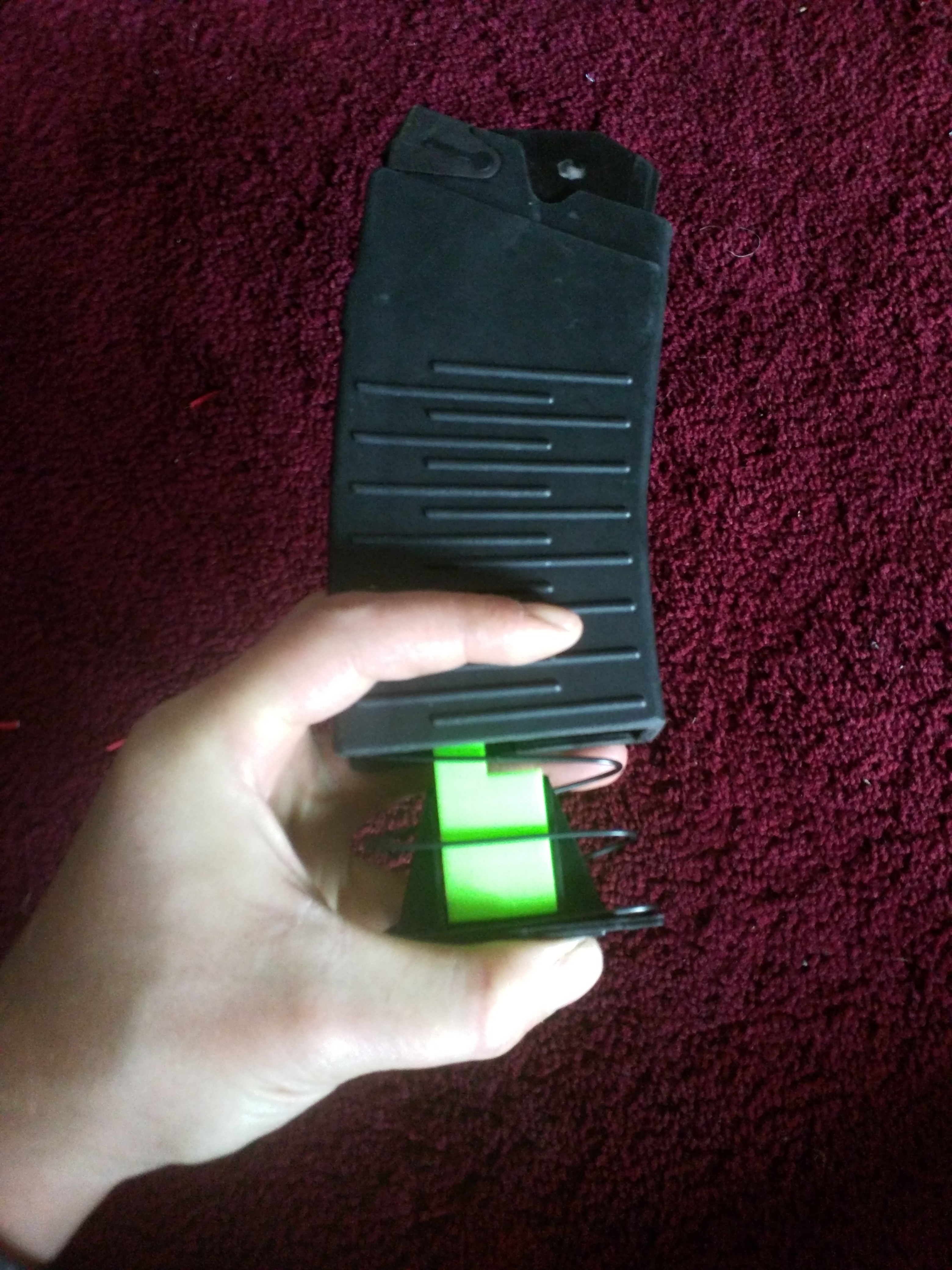 5 round to 2 round magazine plug/limiter for Saiga/VEPR 12 gauge