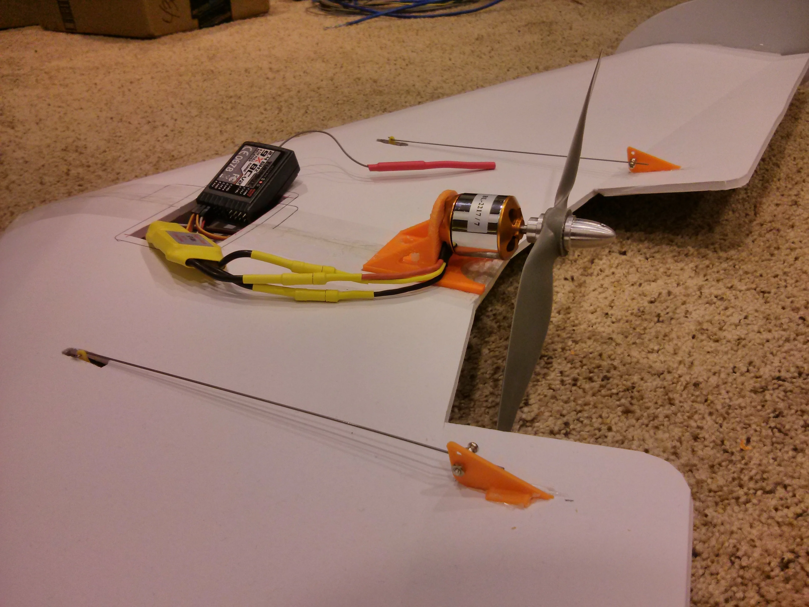 FliteTest Versa pusher firewall