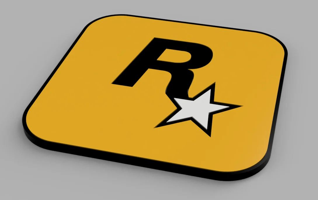 RockStar Games coaster