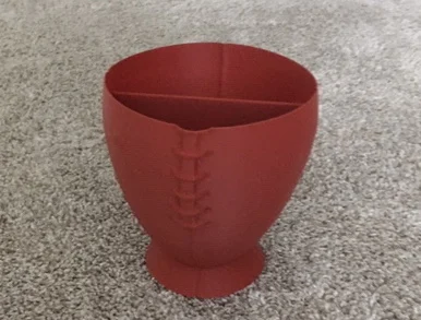 Football Candy/Nut Bowl for spiral vase mode