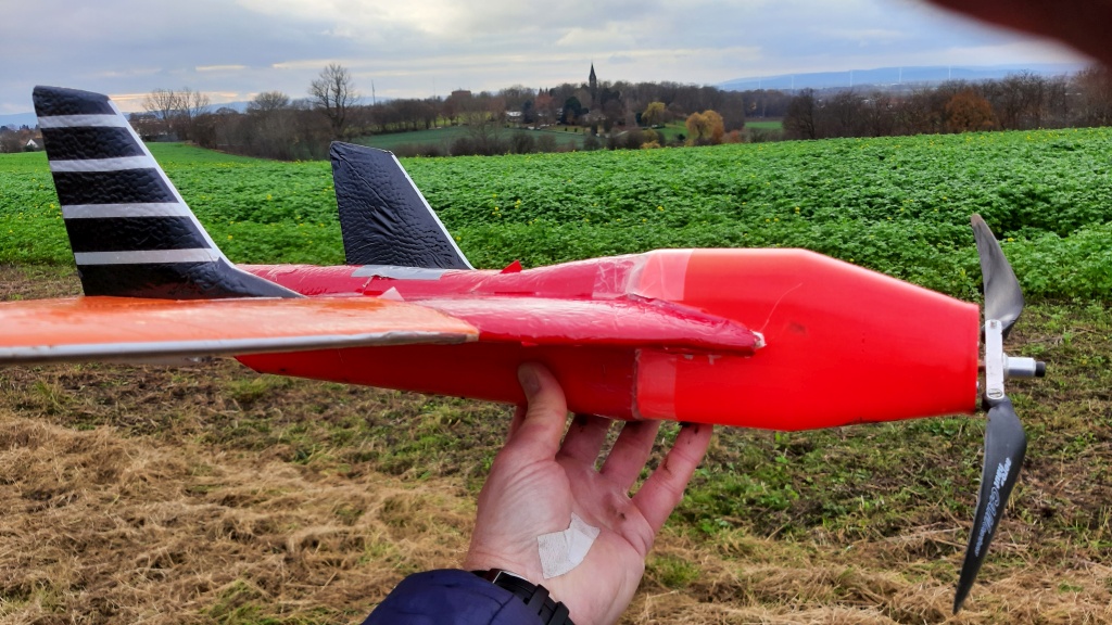 Multiplex Funjet front propeller drive conversion