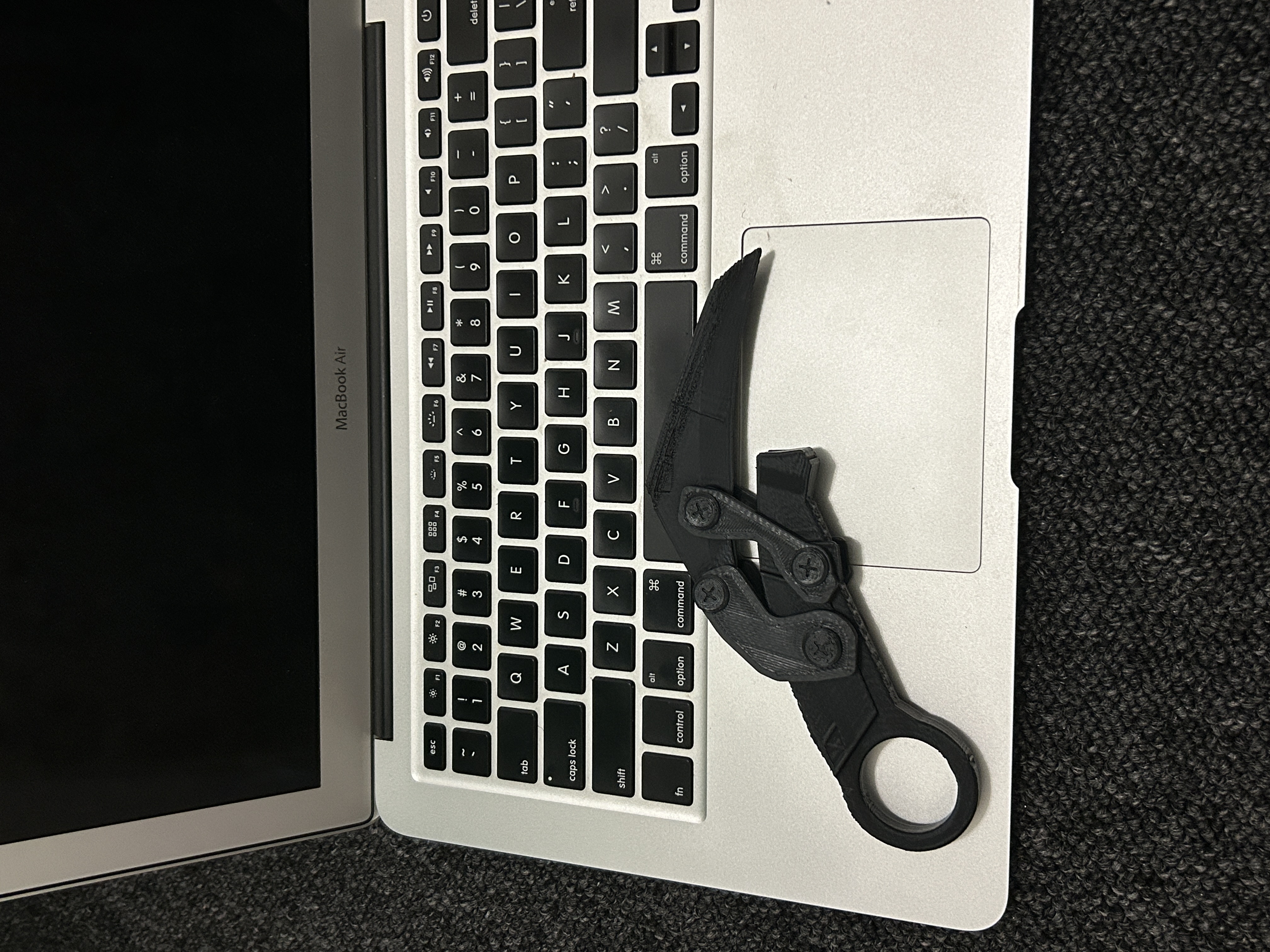 3D PRINTED KARAMBIT TOOL – ERGONOMIC DESIGN FOR BOX CUTTING & DIY PROJECTS