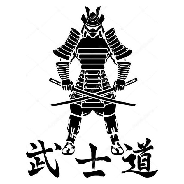 Samurai stencil